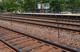 Between track fencing at a station in Elmhurst, IL. Image credit: Volpe Center.