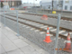 Welded wire fencing. Image credit: Federal Railroad Administration.